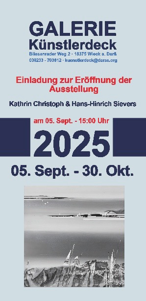 Galerie Künstlerdeck, Ausstellung 2025