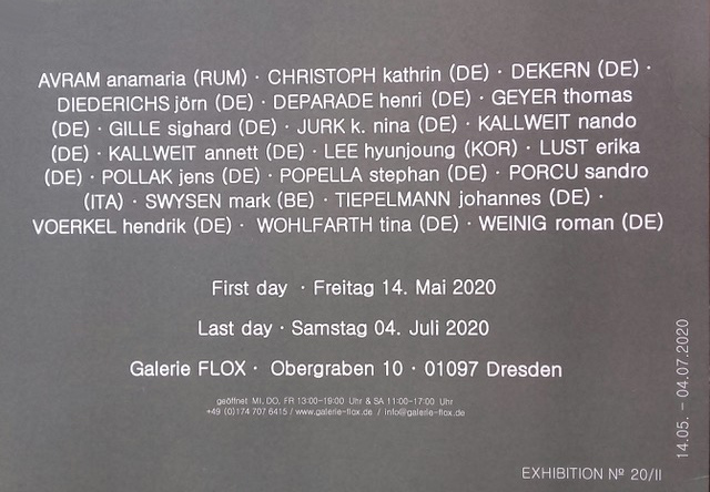 portfolio 20/II Galerie Flox Dresden