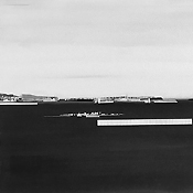 Windstill, 2024, Collage Mixed Media auf Hartfaser, Unikat, 140x84cm